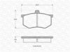 MAGNETI MARELLI 363702160926 Brake Pad Set, disc brake